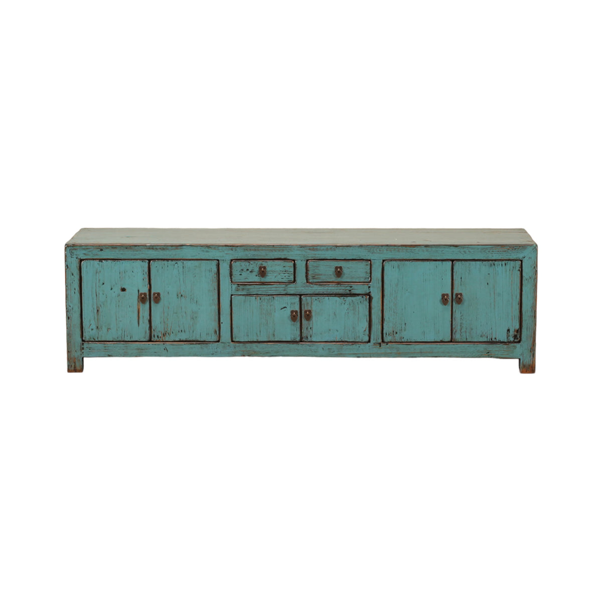 Chinese Cabinet with 6 Doors & 2 Drawers - 2022-085-O