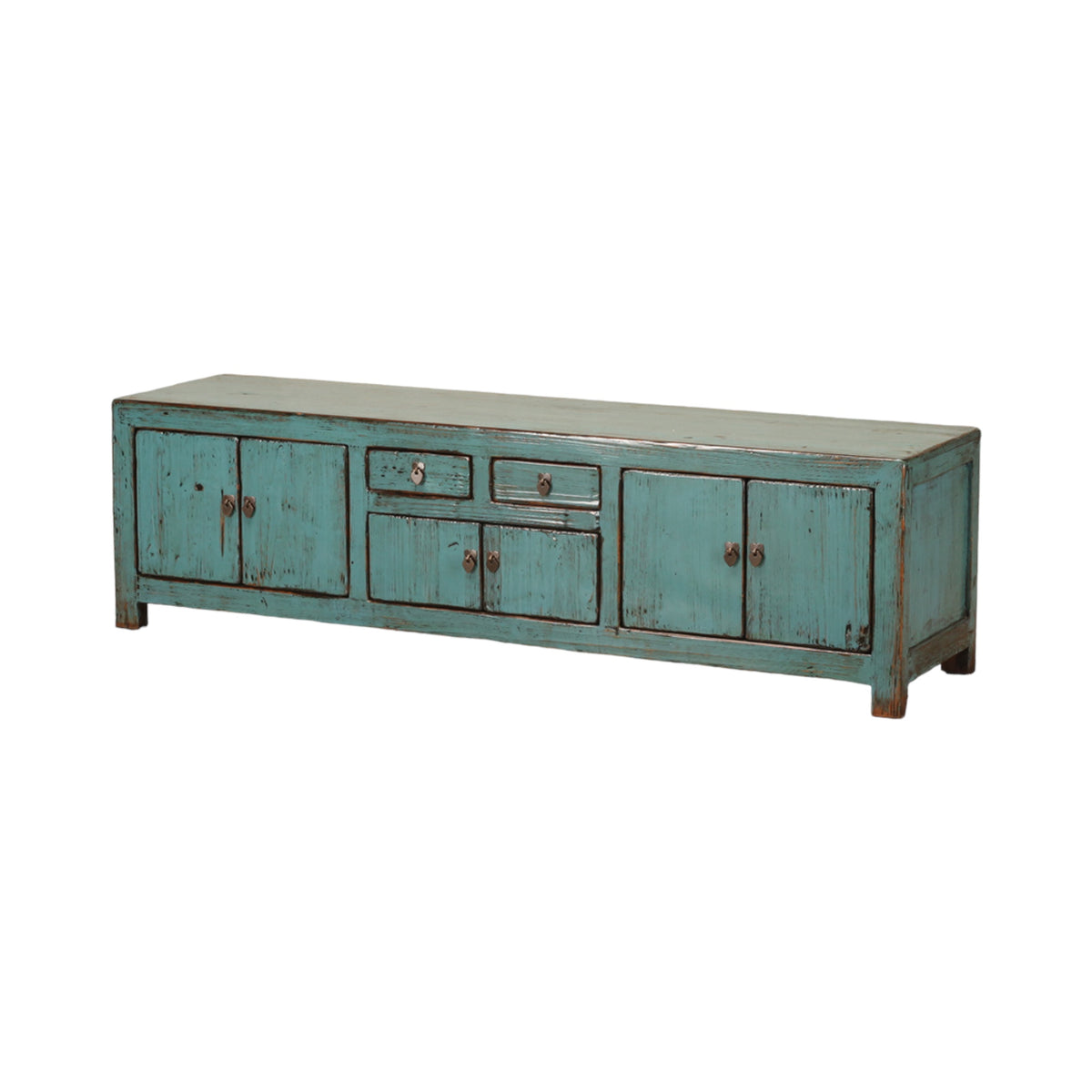 Chinese Cabinet with 6 Doors & 2 Drawers - 2022-085-O