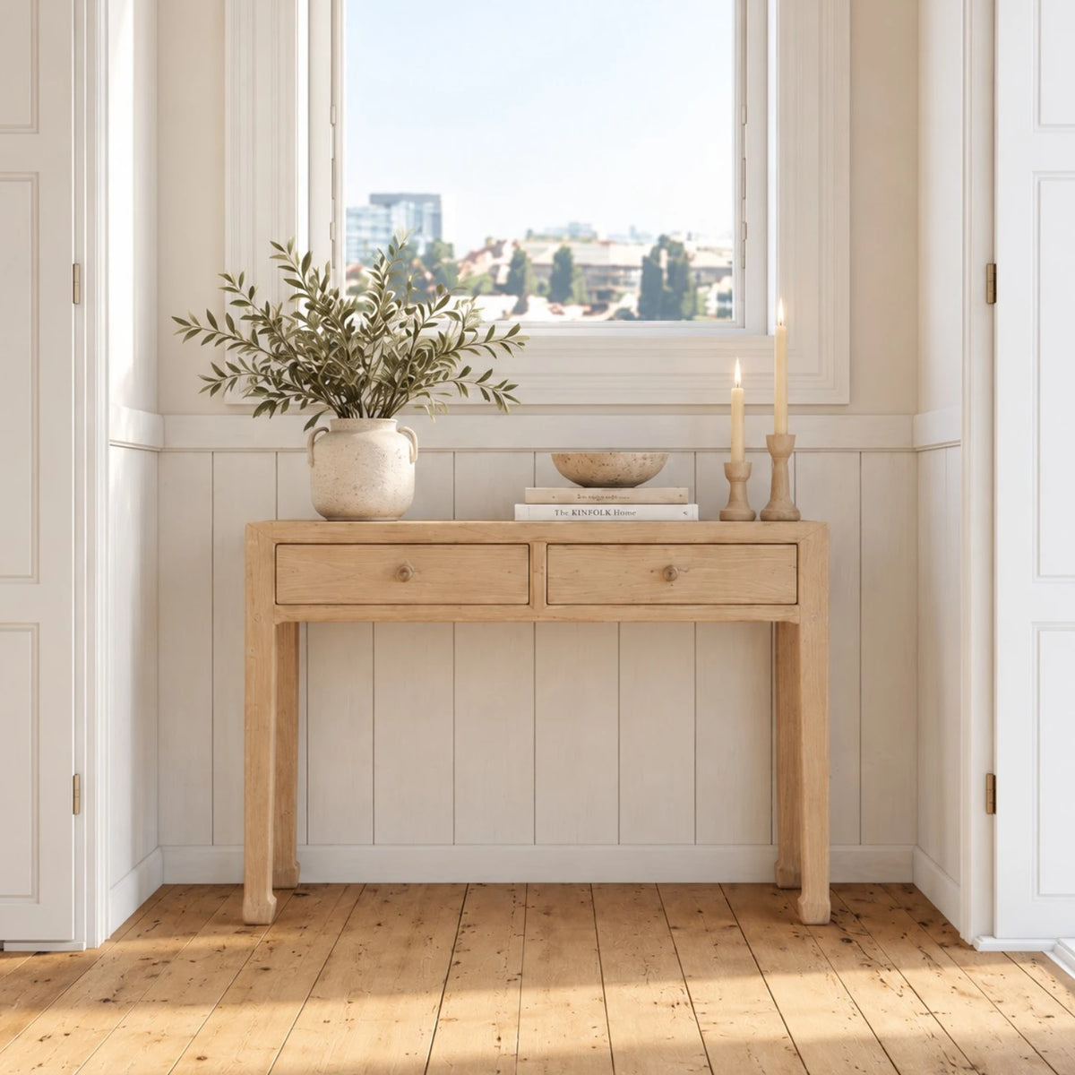 Console Table with 2 Drawers - 2024-006-R
