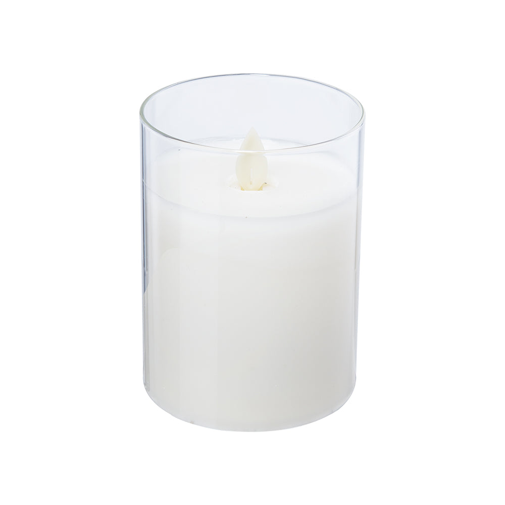 LED Candle with Remote Set of 3 - White