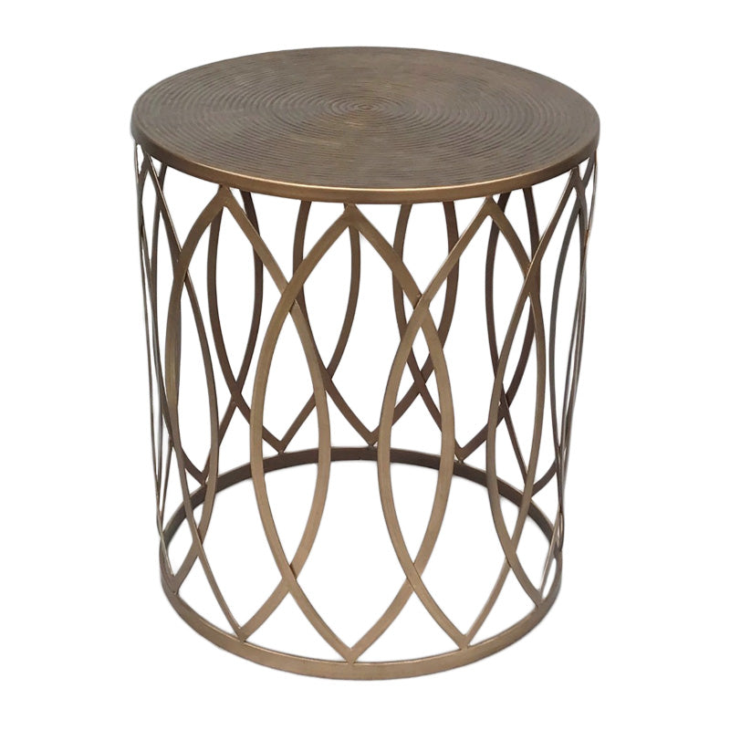 Industria Side Table - Gold