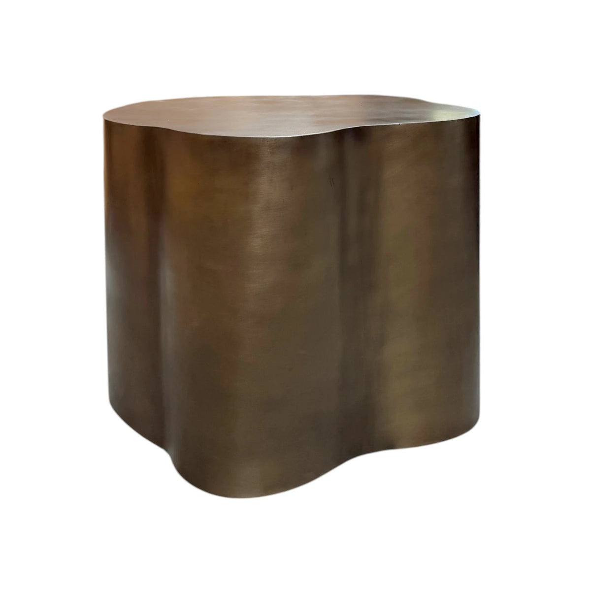 BRASS CLOUD SIDE TABLE- 48CM TALL