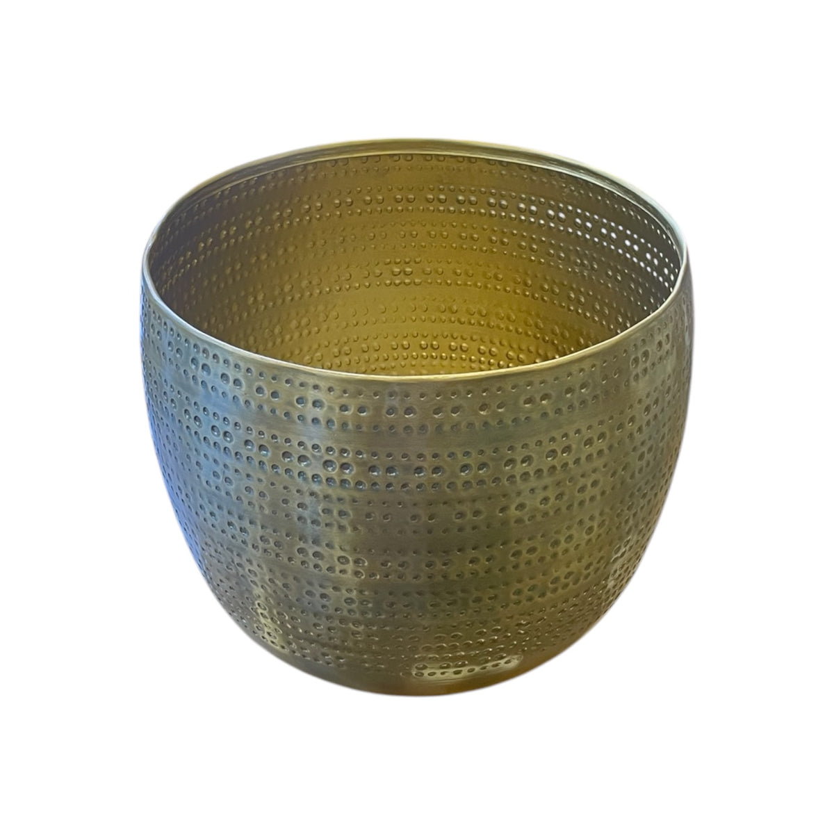 Argo Brass Planter - Medium