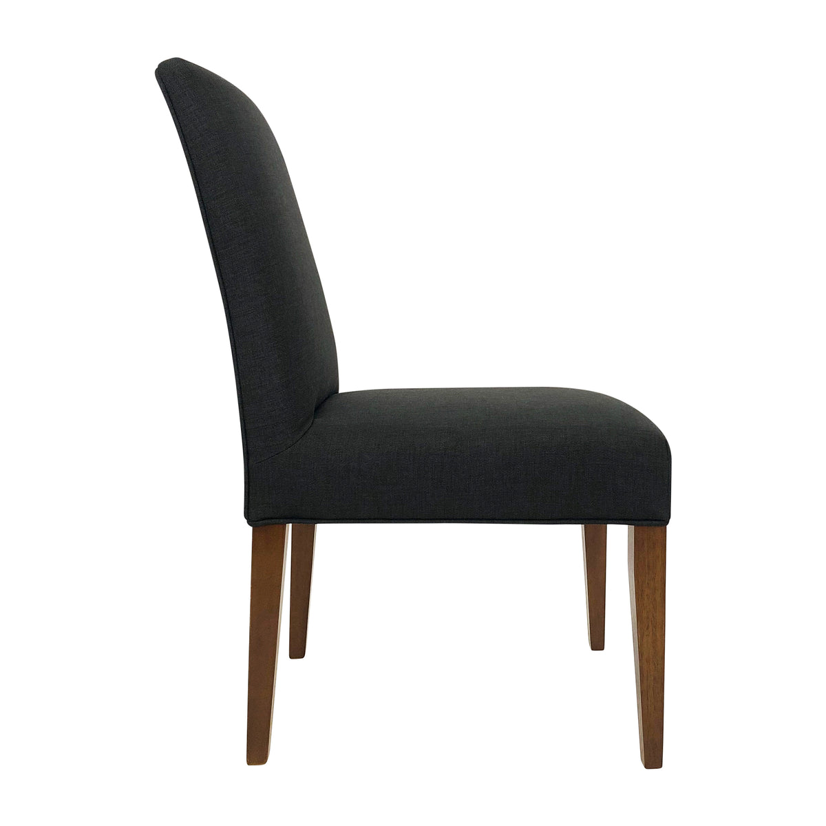 Arizona Dining Chair - Charcoal / Honey Leg