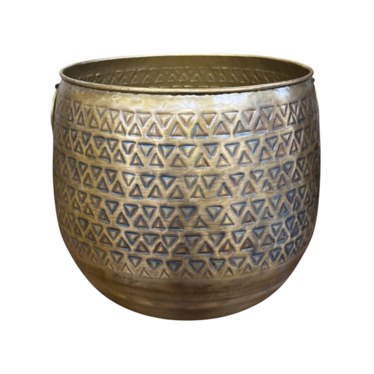 Azure Brass Iron Planter - Large