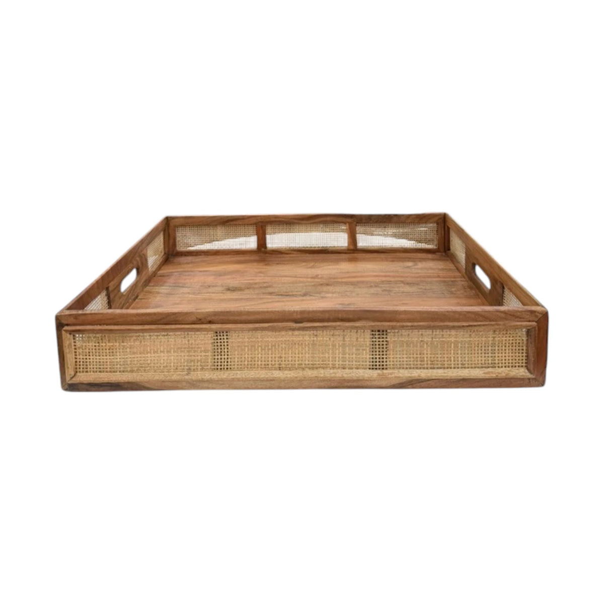 Bermuda Rattan Rectangular Tray