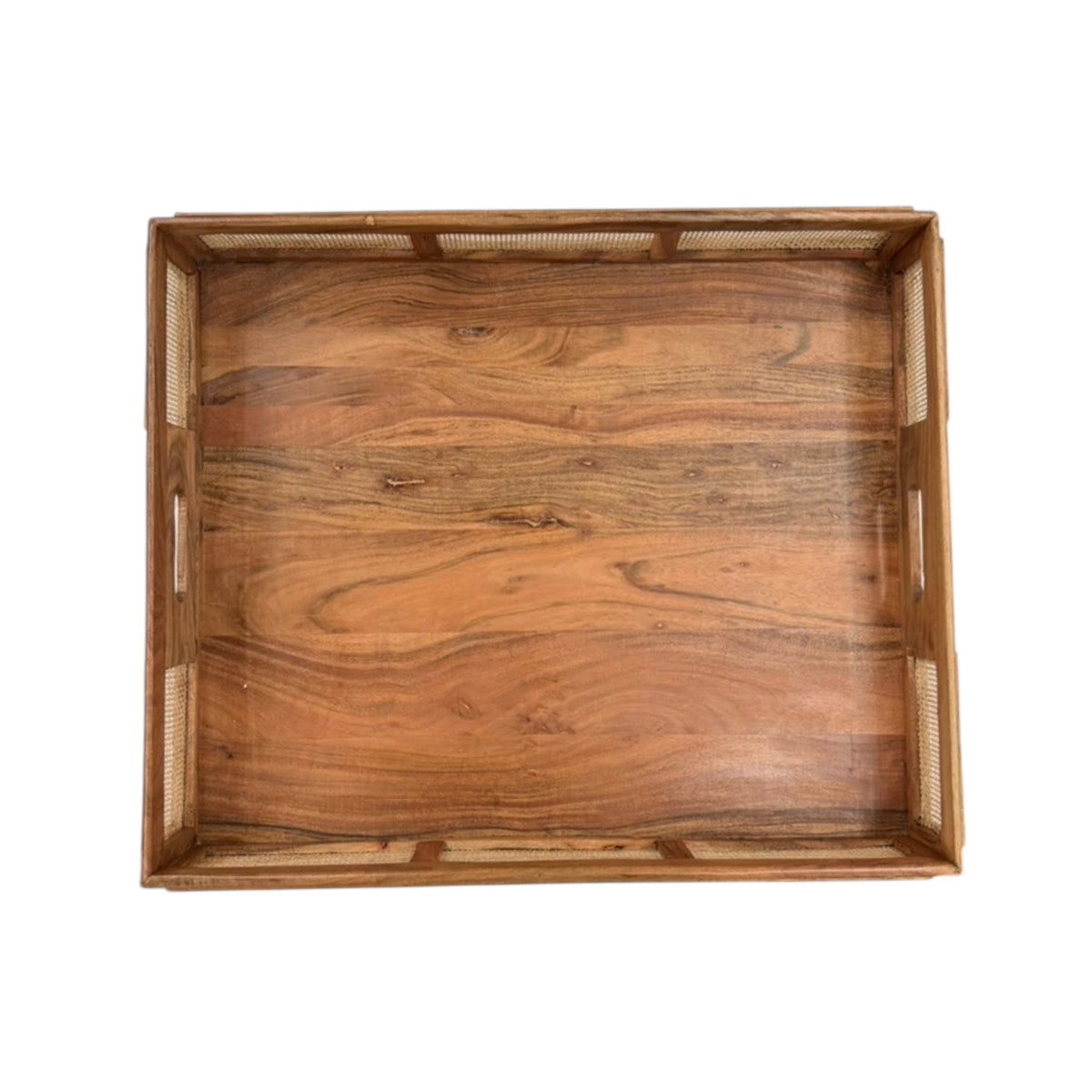 Bermuda Rattan Rectangular Tray