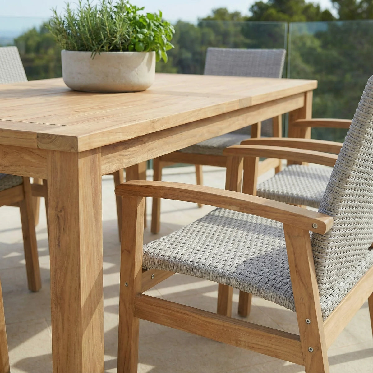 Balmoral Dining Table 210cm - Teak