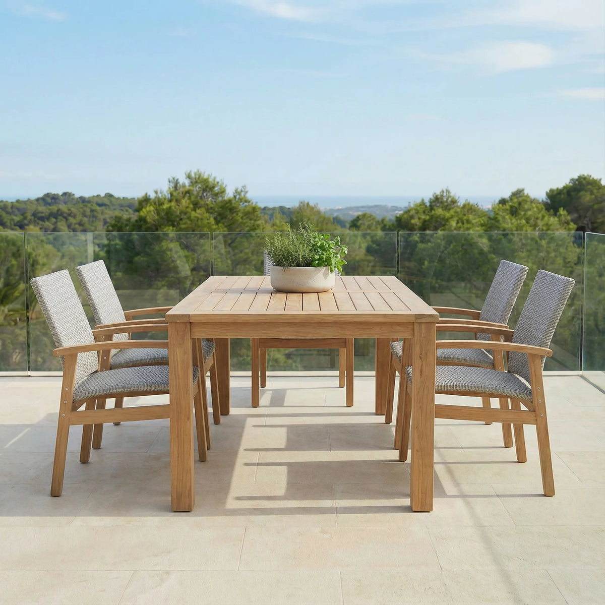 Balmoral Dining Table 150cm - Teak