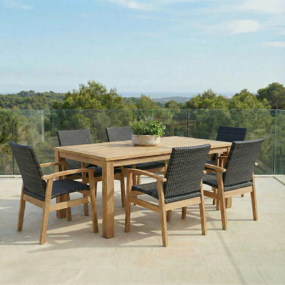 Balmoral Chair - Charcoal Black Teak