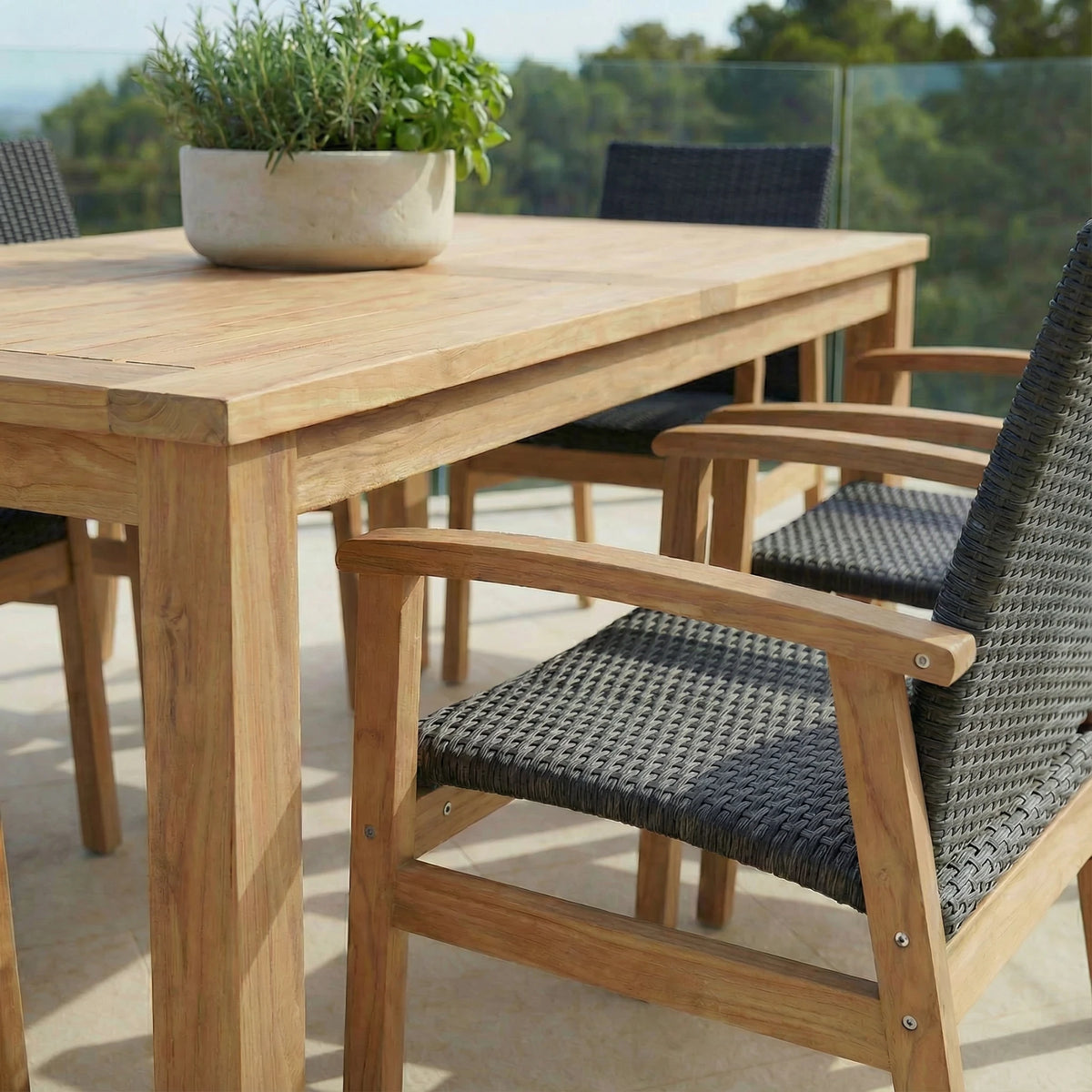 Balmoral Chair - Charcoal Black Teak