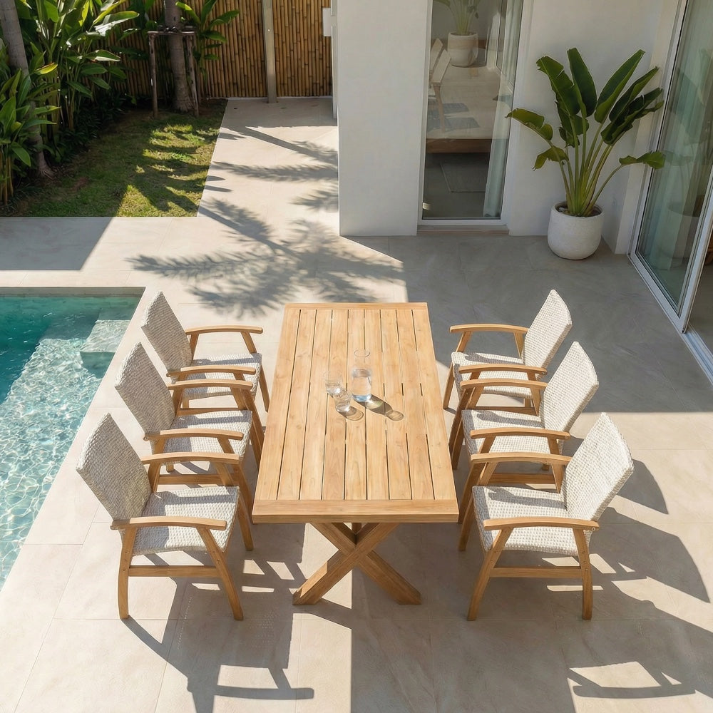 Mandalay Table 210cm - Teak