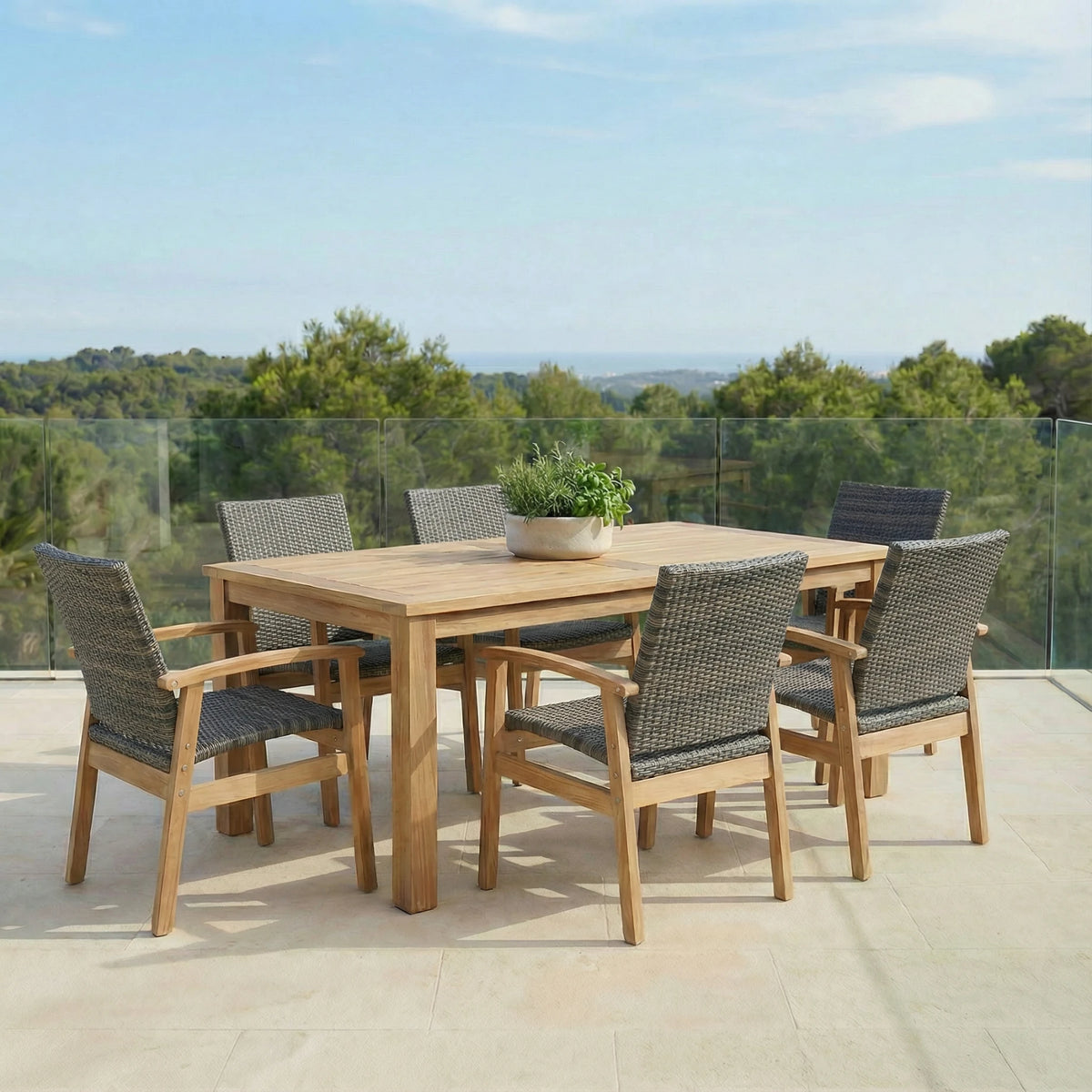 Balmoral Chair - Grey Teak