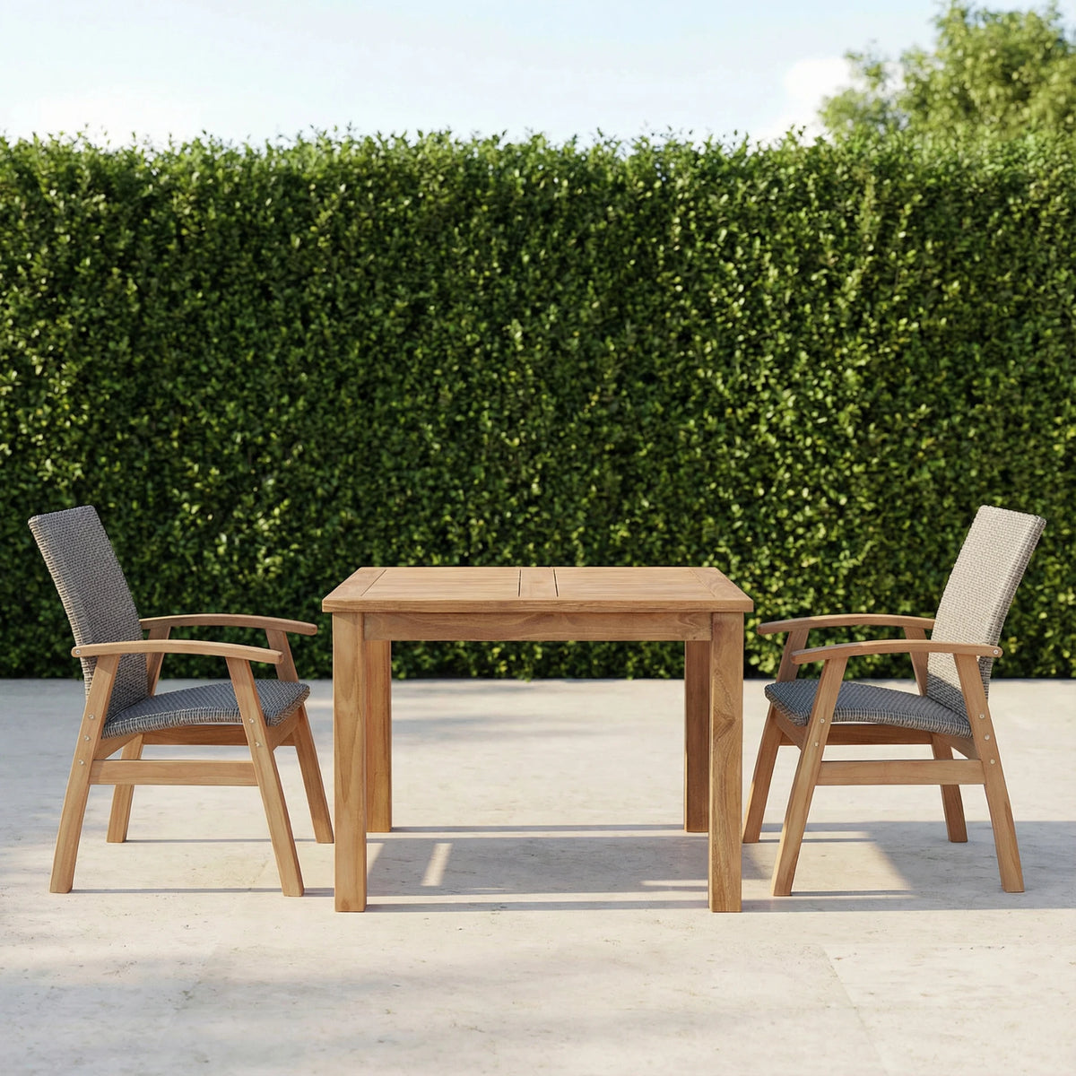 Balmoral Square Dining Table 80cm - Teak