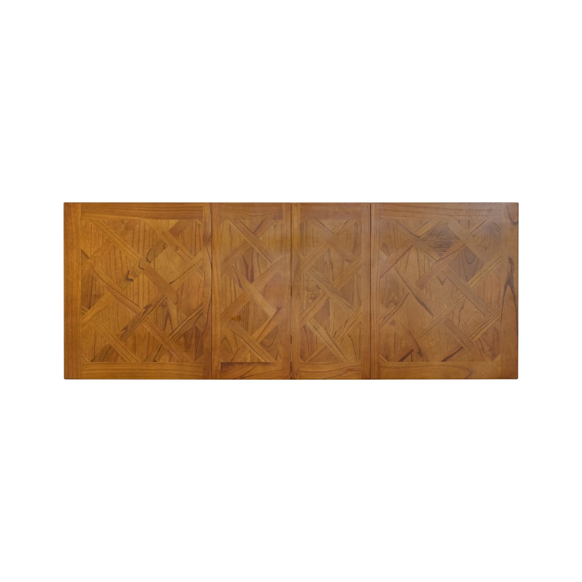 Bellagio Extension Dining Table 150-230cm - Toffee Parquetry