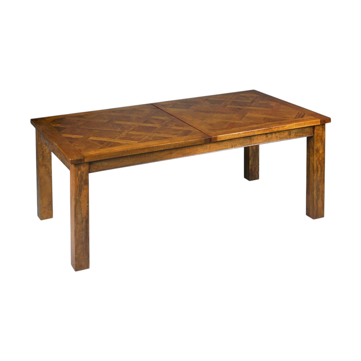 Bellagio Extension Dining Table 180-280cm - Toffee Parquetry