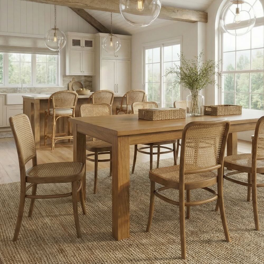 Bellagio Dining Table 200cm - Natural