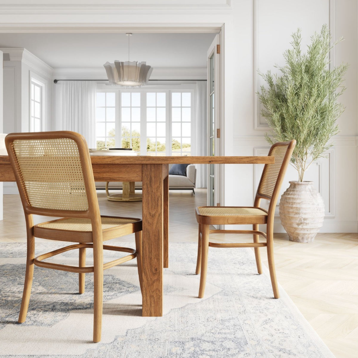 Bellagio Extension Dining Table 210-310cm - Natural