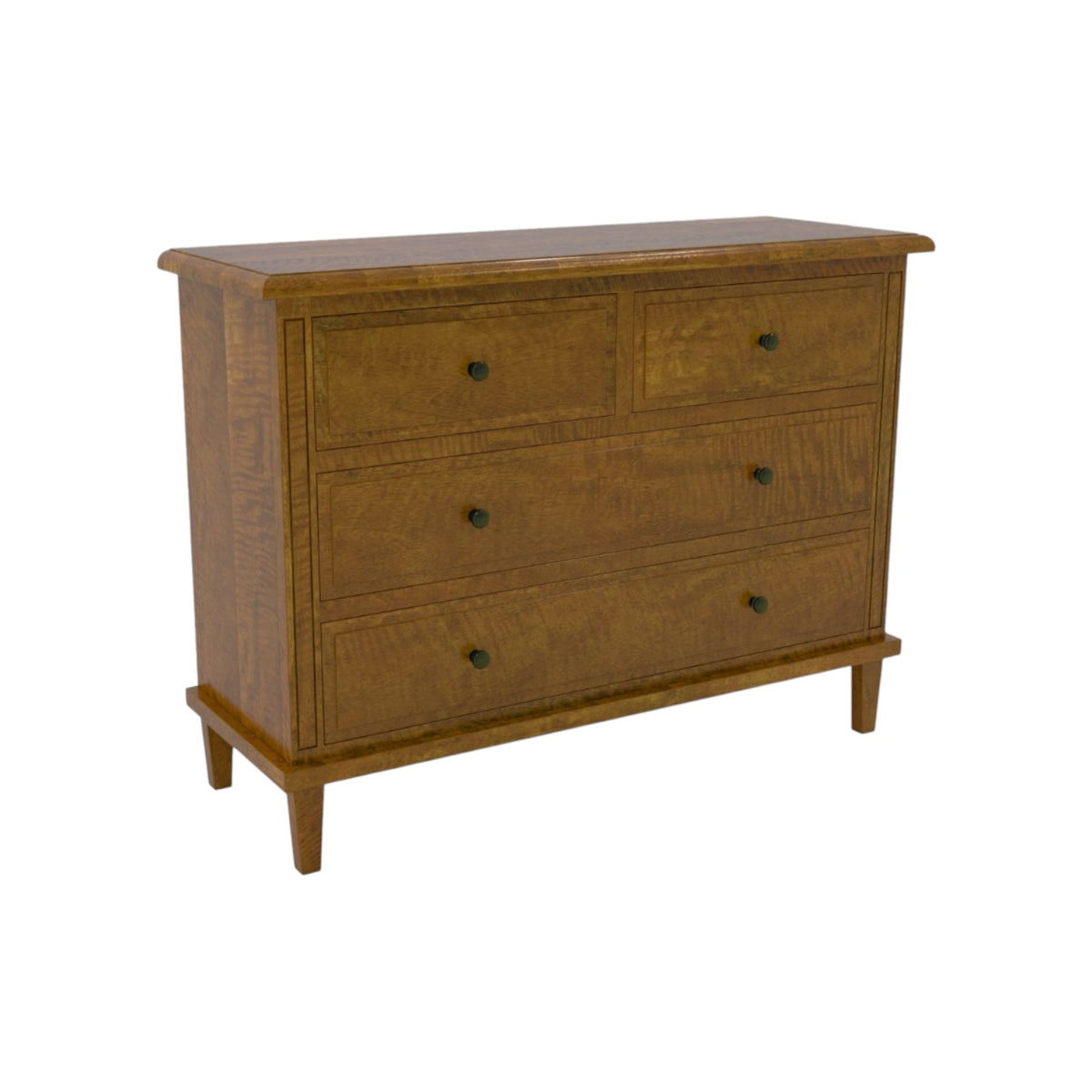 Brittany 4 Drawer Chest - Mango Wood