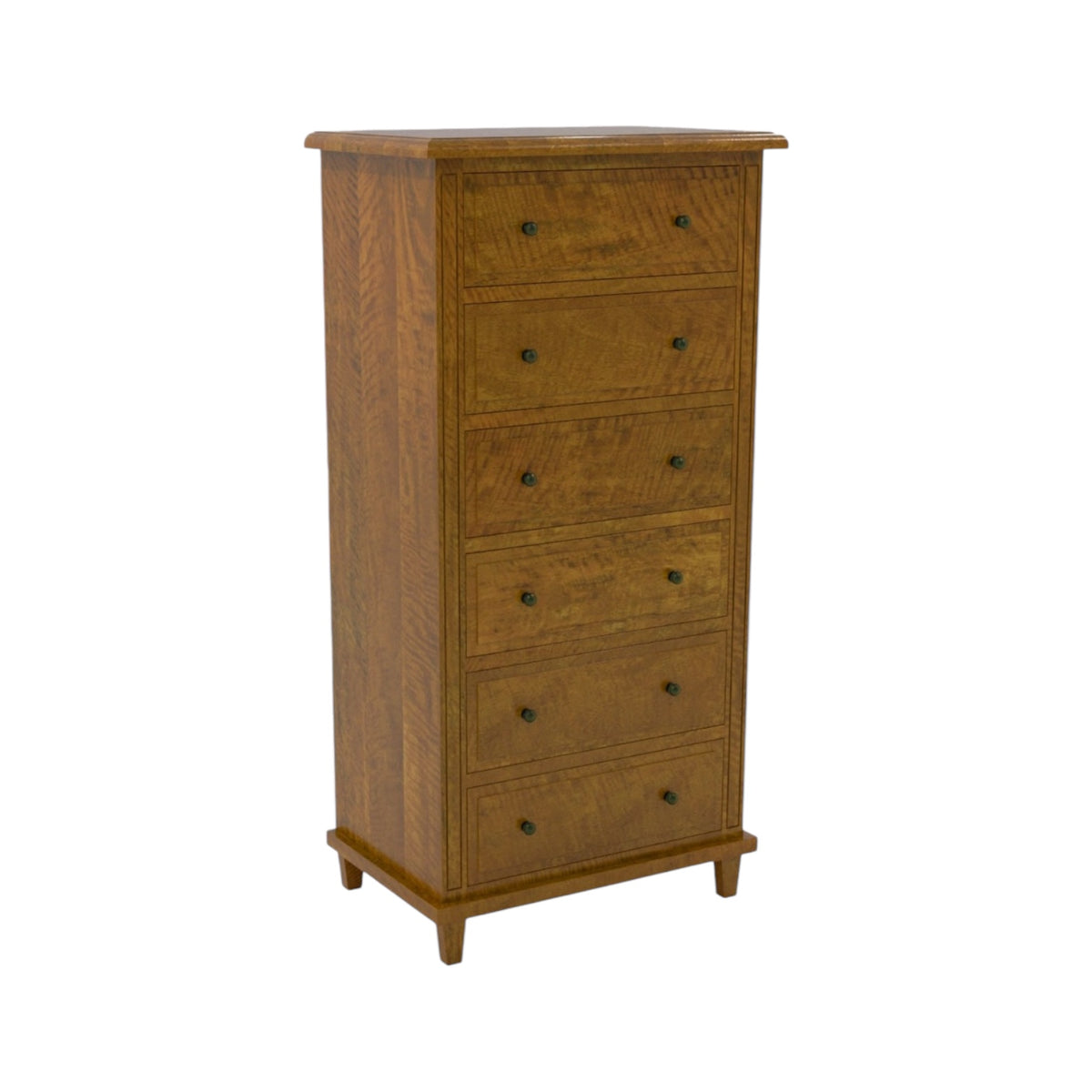 Brittany 6 Drawer Chest - Mango Wood