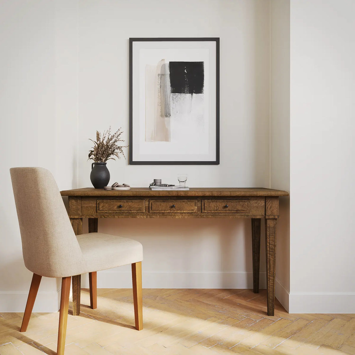 Brittany Desk 135cm - Mango Wood