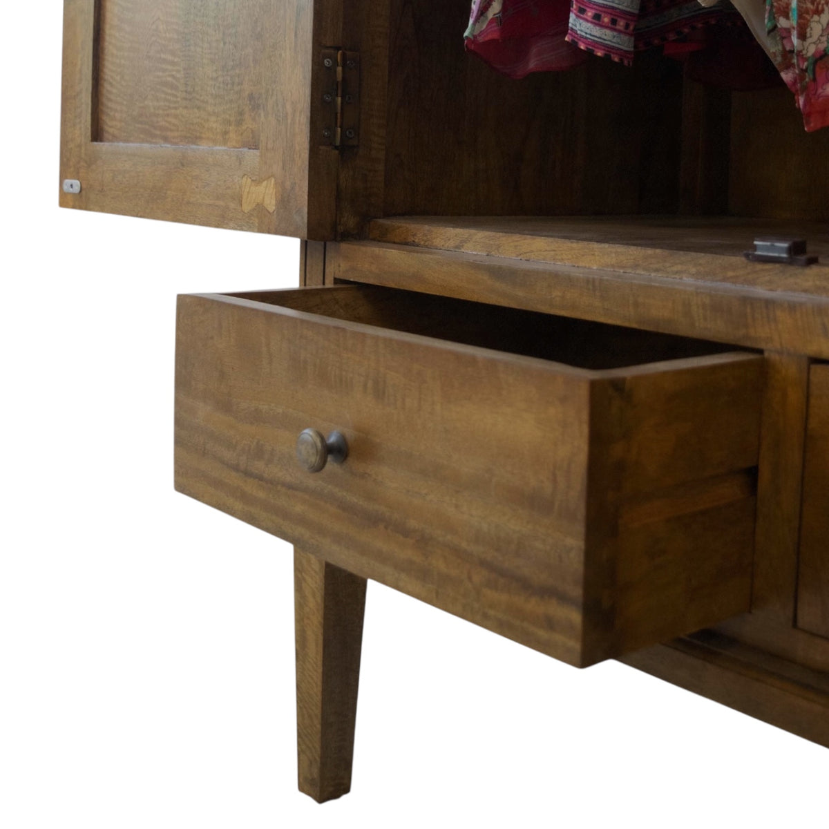 Brittany Wardrobe - Mango Wood