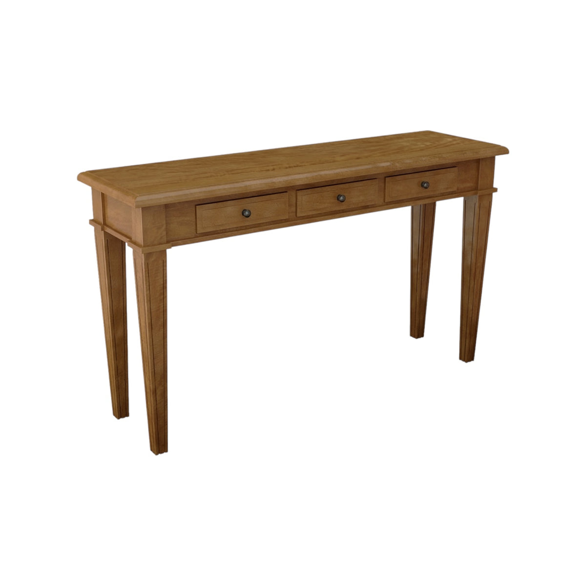 Brittany 3 Drawer Console 135cm - Mango Wood