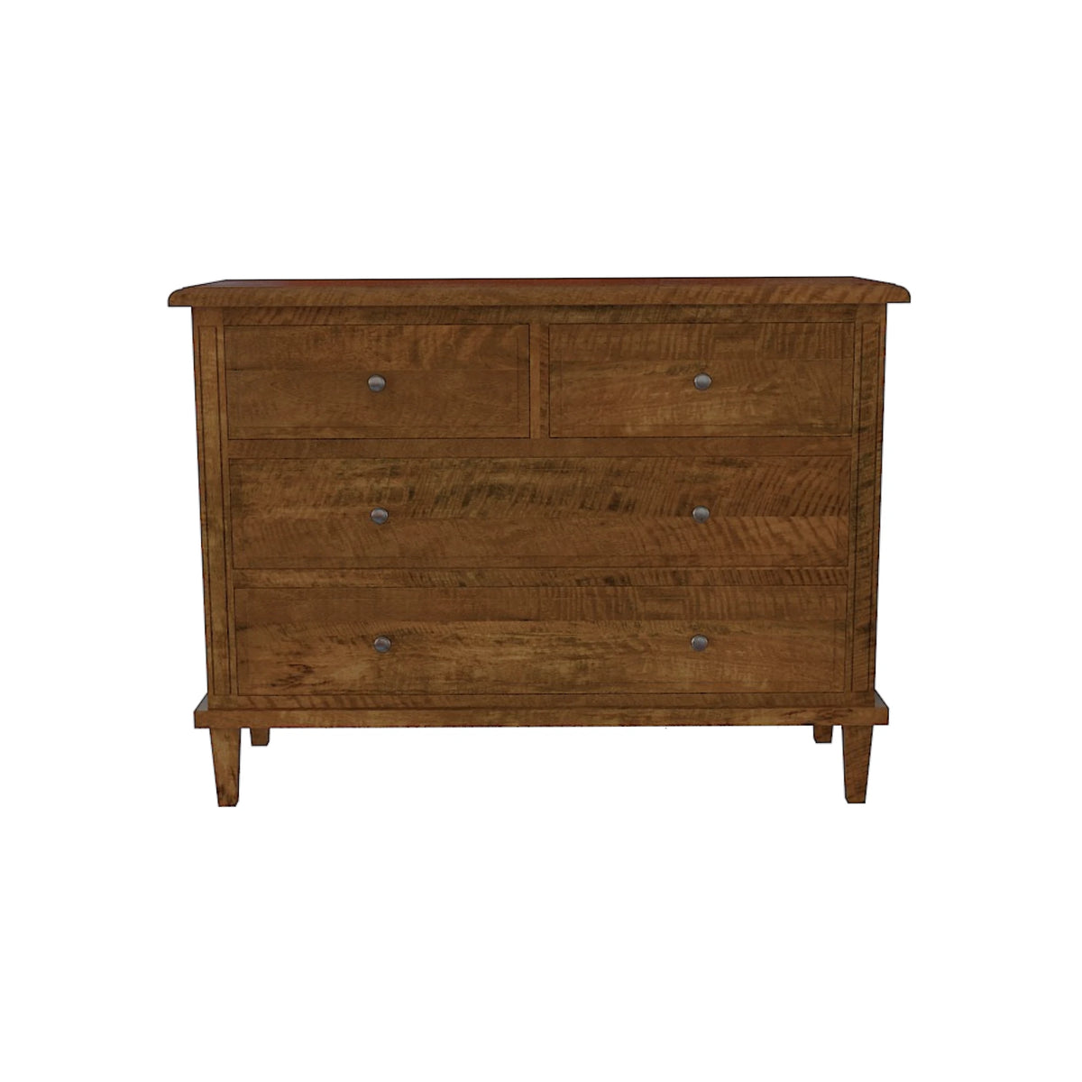 Brittany 4 Drawer Chest - Mango Wood