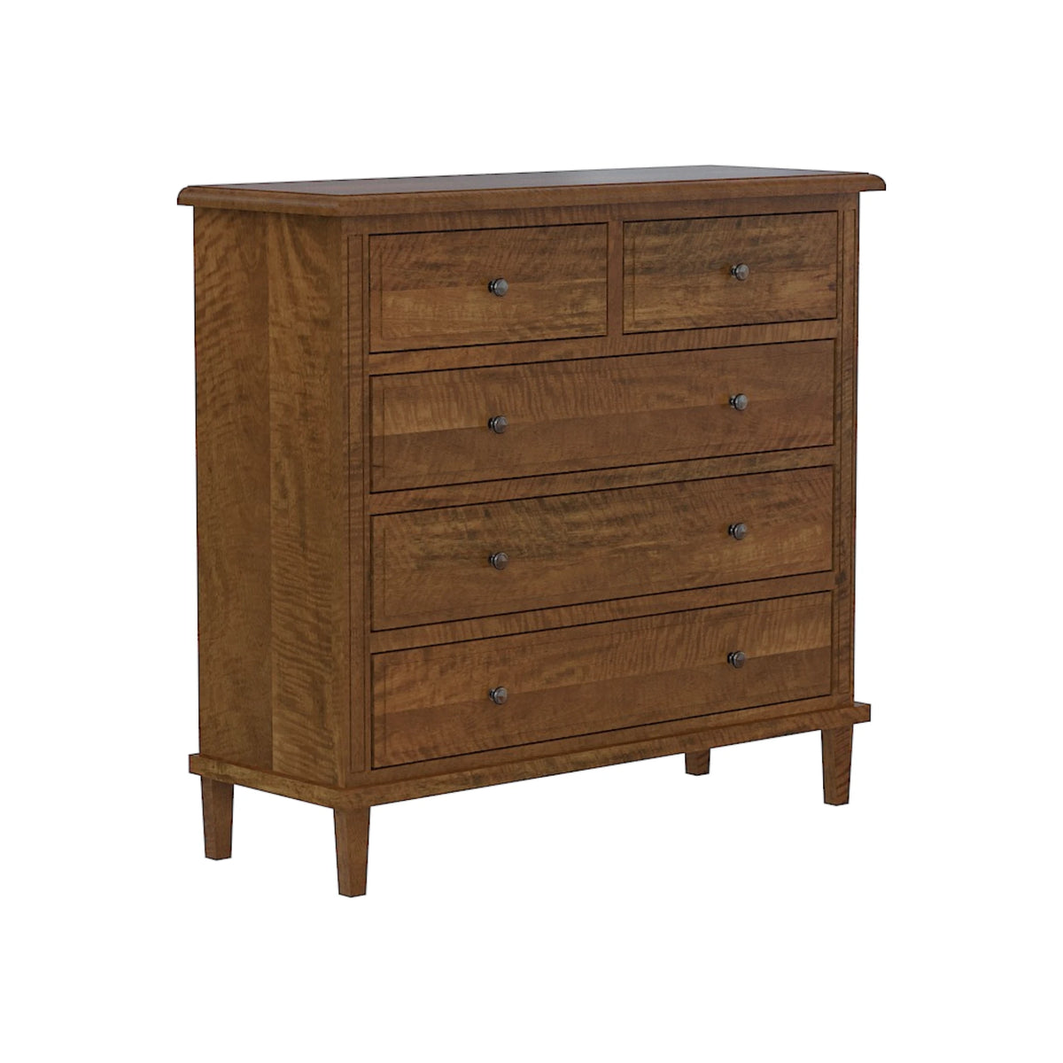 Brittany 5 Drawer Chest - Mango Wood