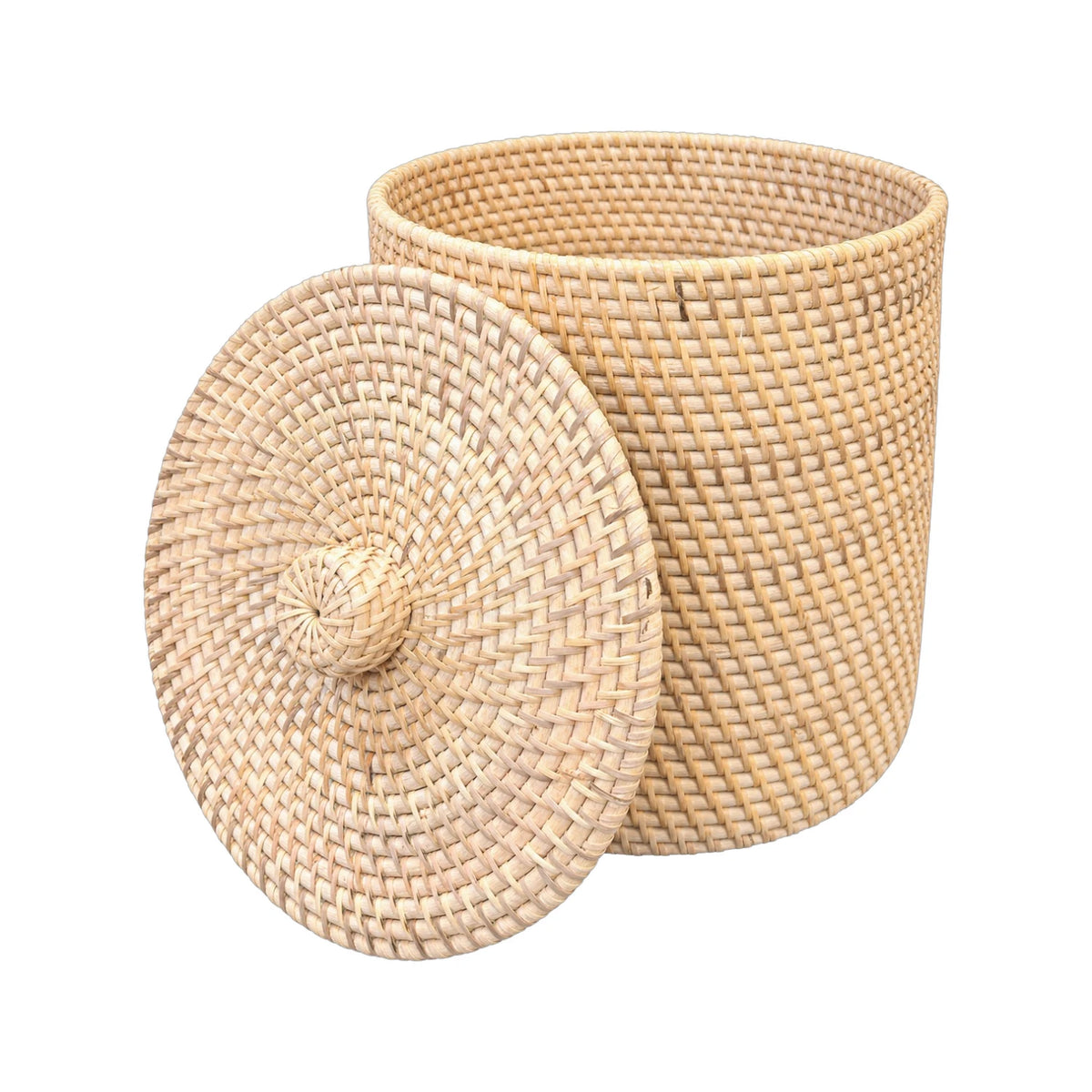 Cabo Rattan Storage Bin - Natural