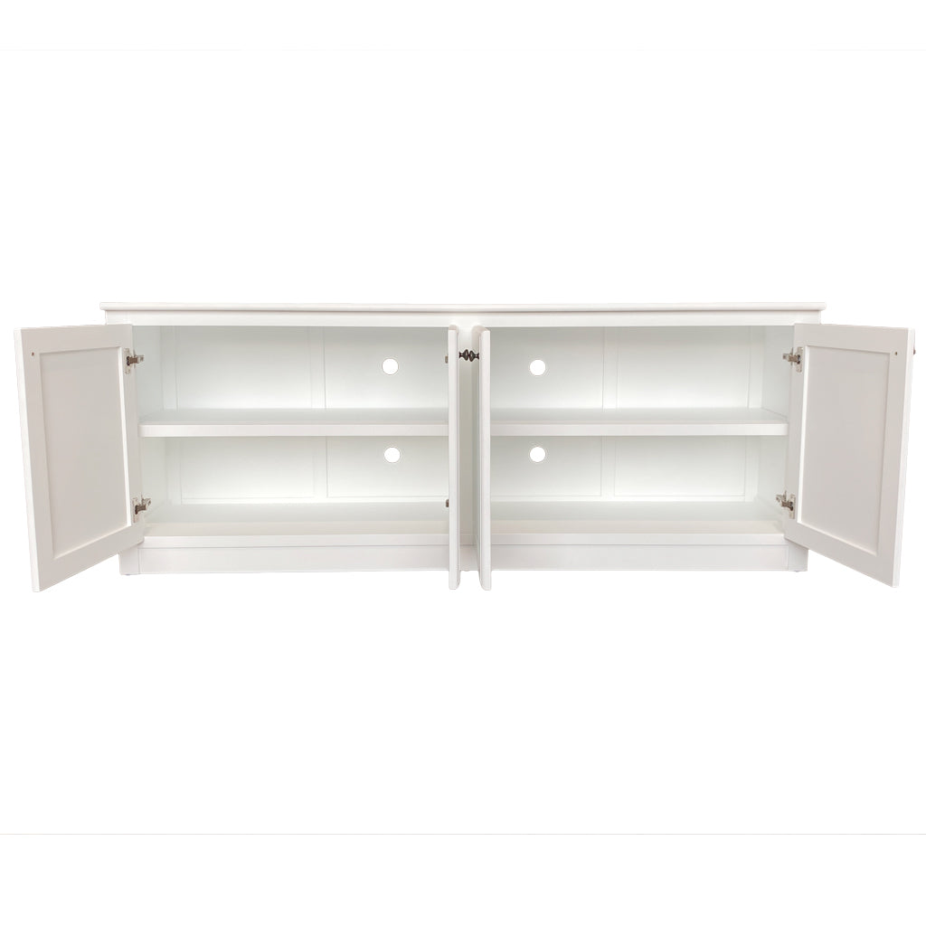 Hamptons Entertainment Unit - White