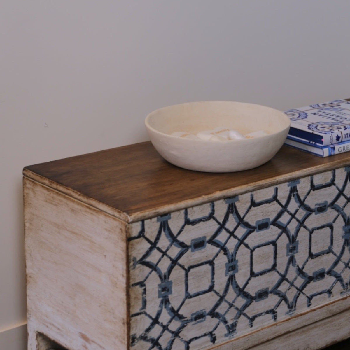 Carla Paper Mache Bowl