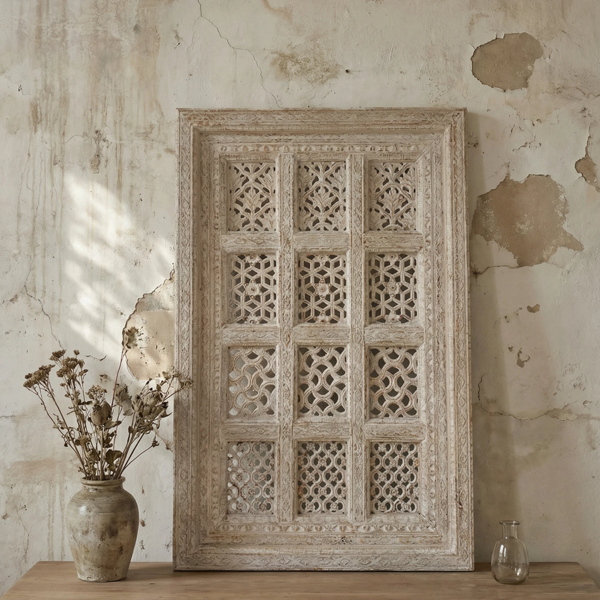 Carved Wall Panel - 12 Squares 90 x 140cm