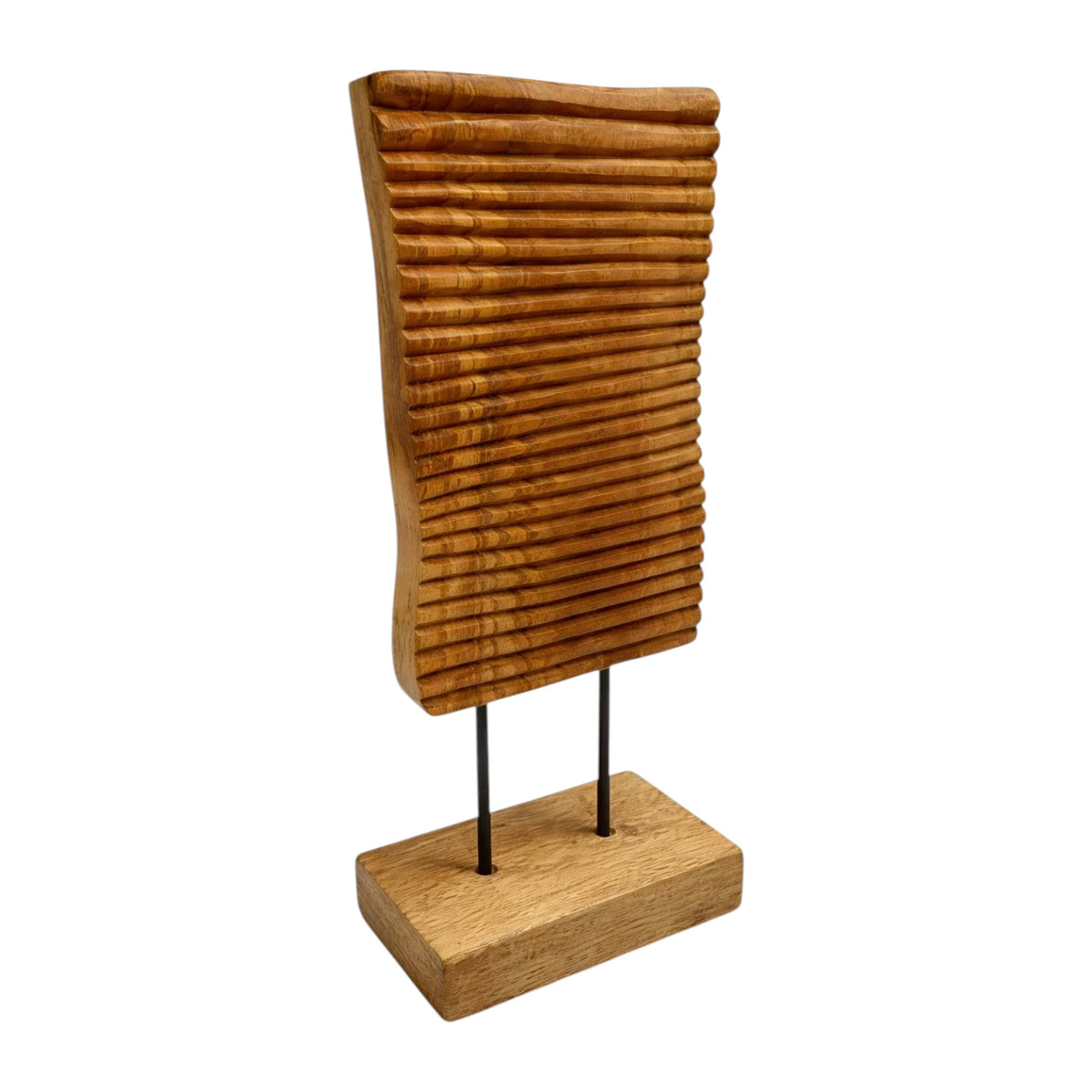 Cascade Carving on Base - Natural