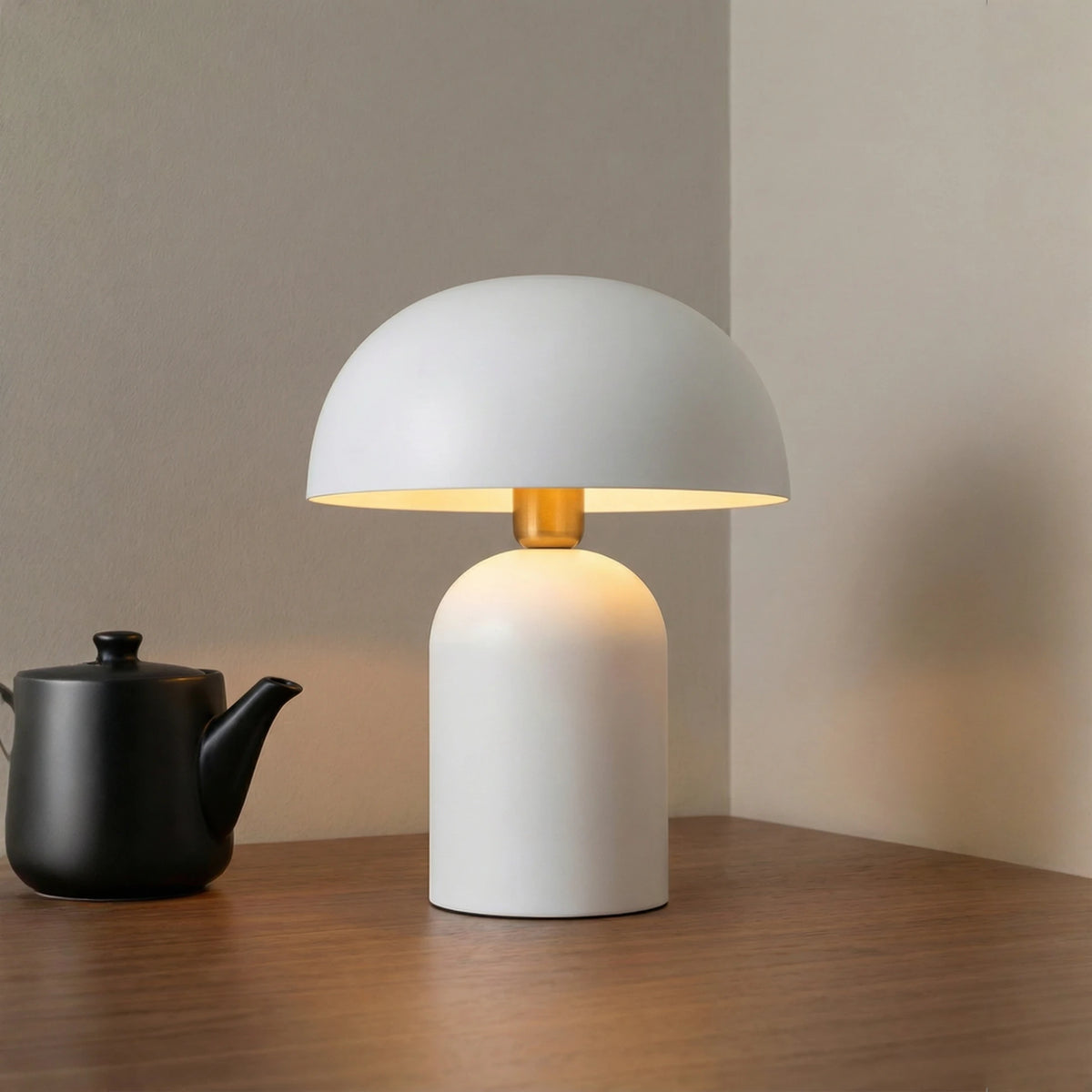 Castell Table Lamp - White