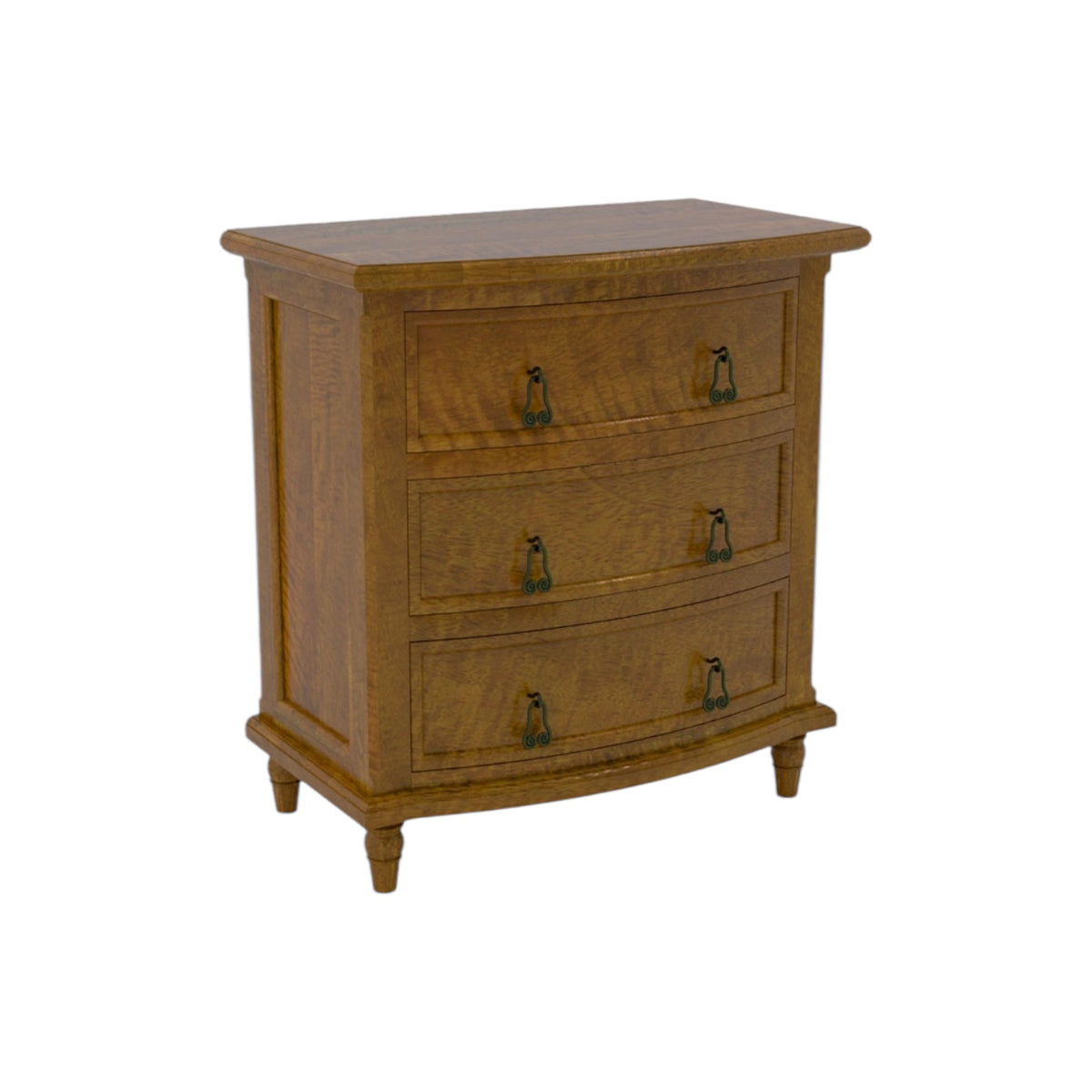 Chateau 3 Drawer Chest - Mango Wood