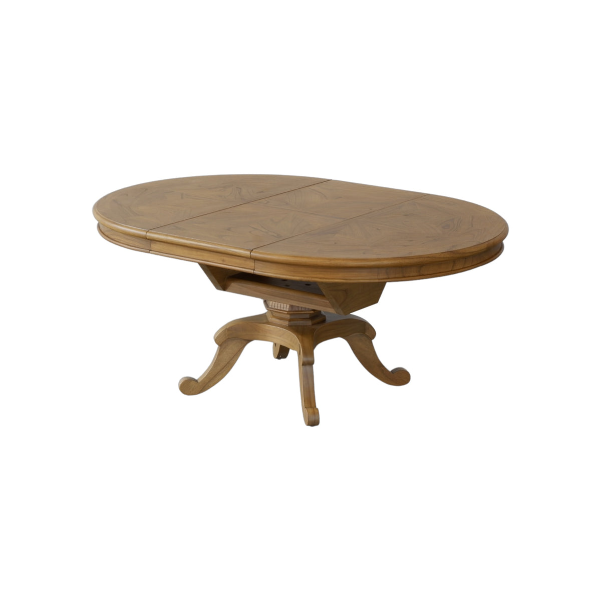 Chateau Round Extension Dining Table 125-175cm - Natural Parquetry