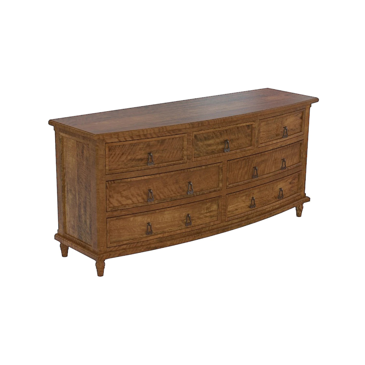 Chateau 7 Drawer Chest - Mango Wood