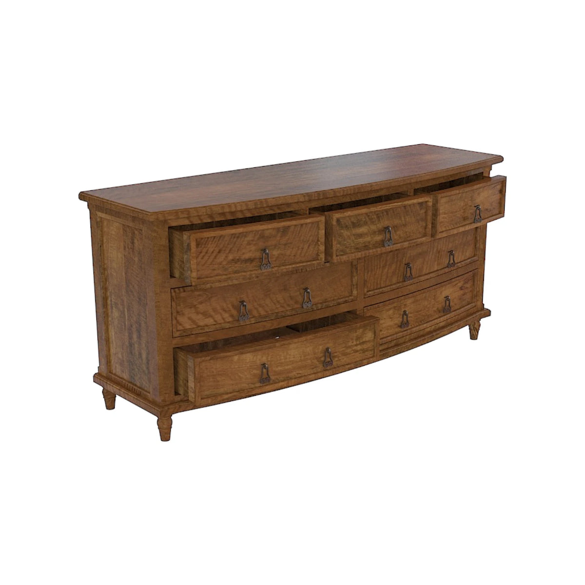 Chateau 7 Drawer Chest - Mango Wood
