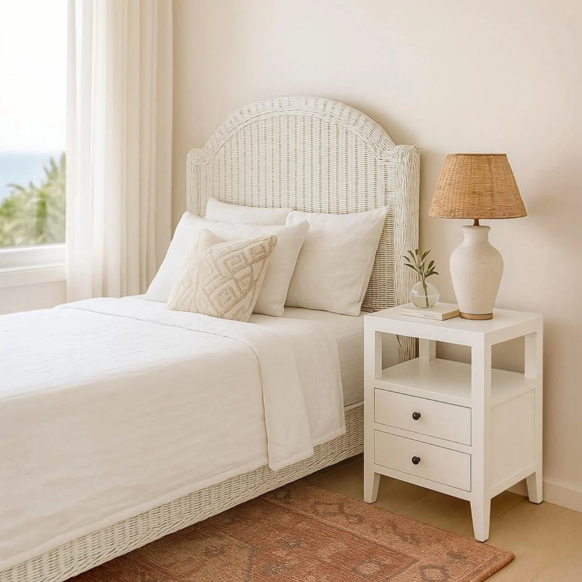 Coastline Bedside - Narrow
