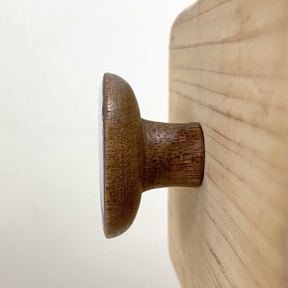 Wooden Elephant Knob - 4.5cm