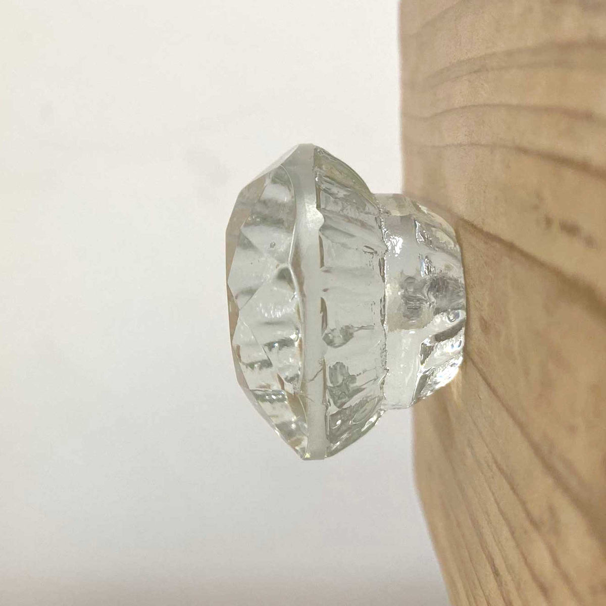 Diamond Glass A Knob - 4cm