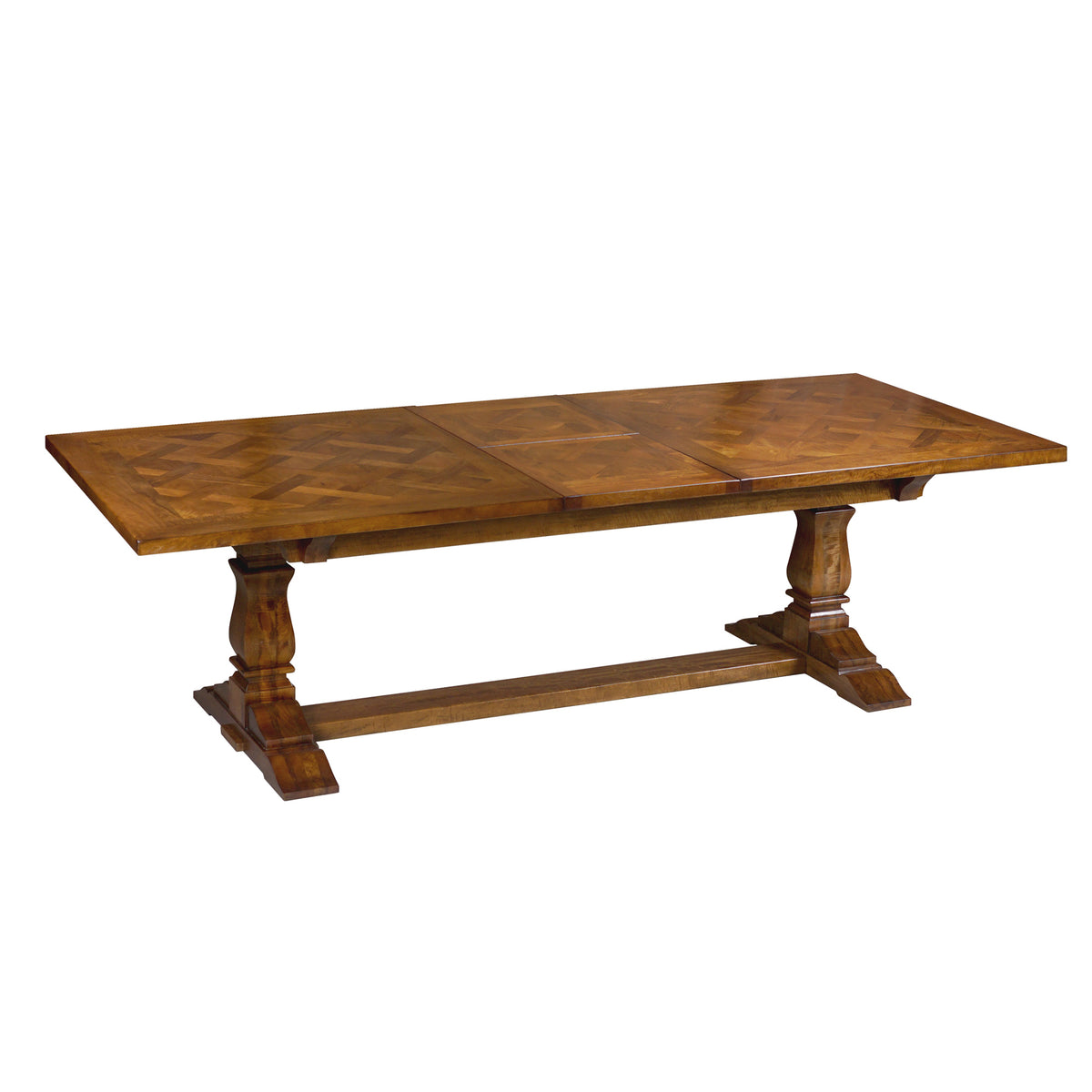 Deauville Extension Dining Table 180-280cm - Toffee Parquetry