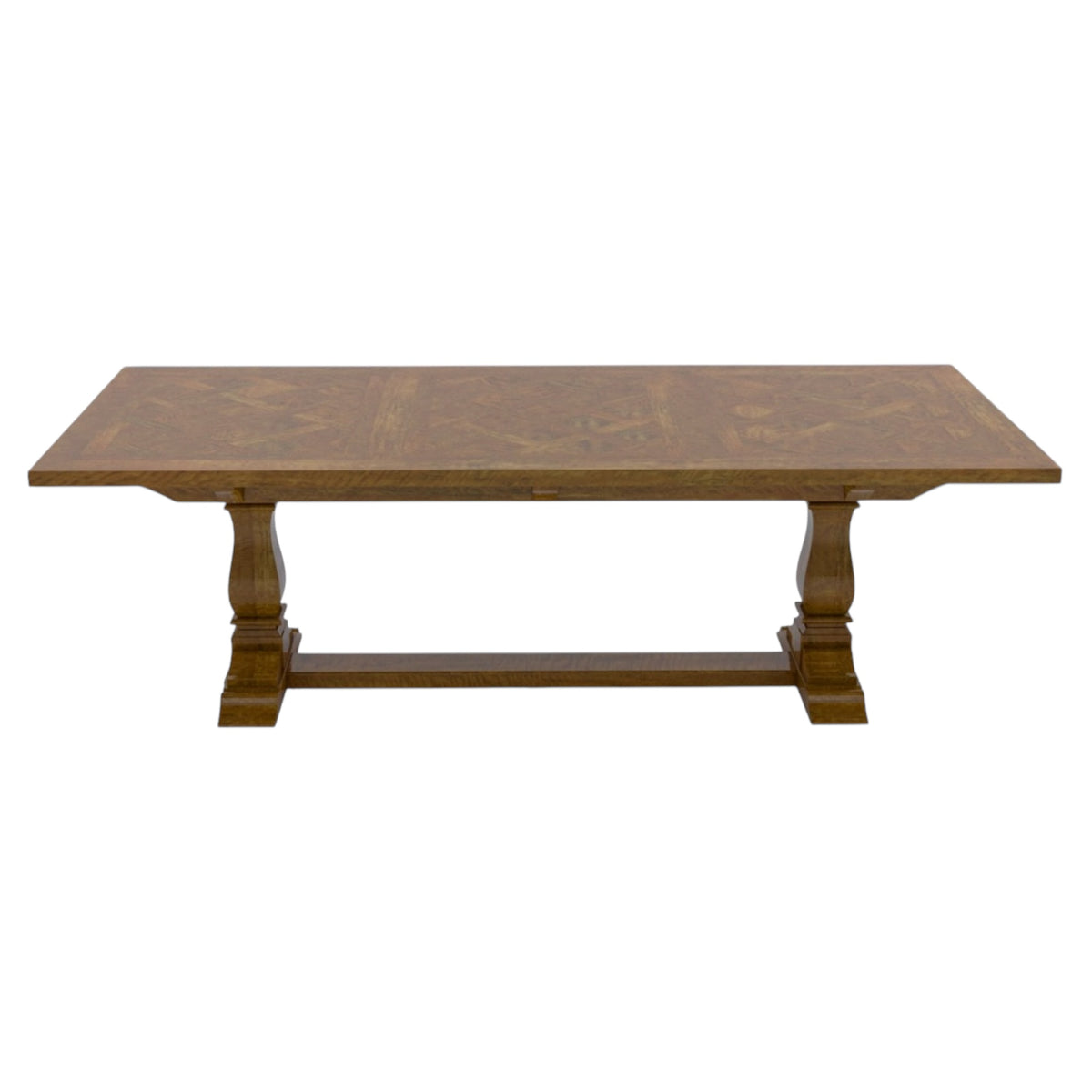 Chateau Dining Table 300cm - Mango Wood Parquetry