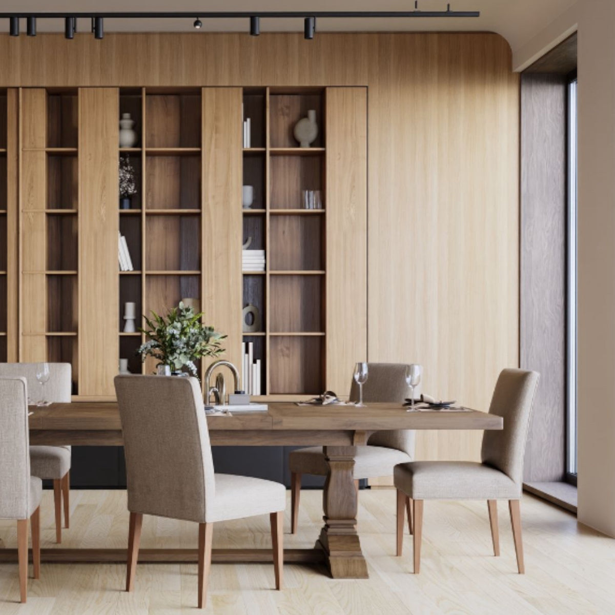 Deauville Extension Dining Table 210-310cm - Provincial Parquetry