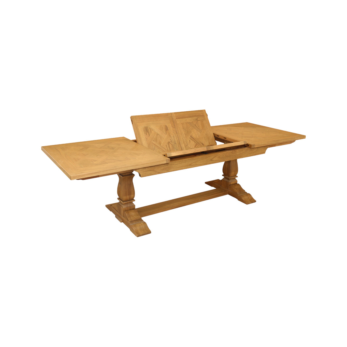 Deauville Extension Dining Table 210-310cm - Natural Parquetry