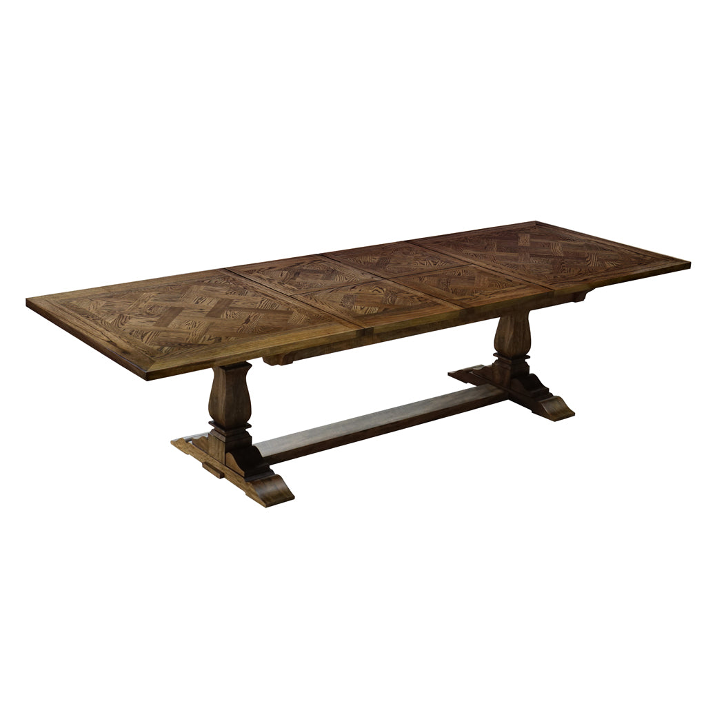 Deauville Extension Dining Table 180-280cm - Provincial Oak Parquetry
