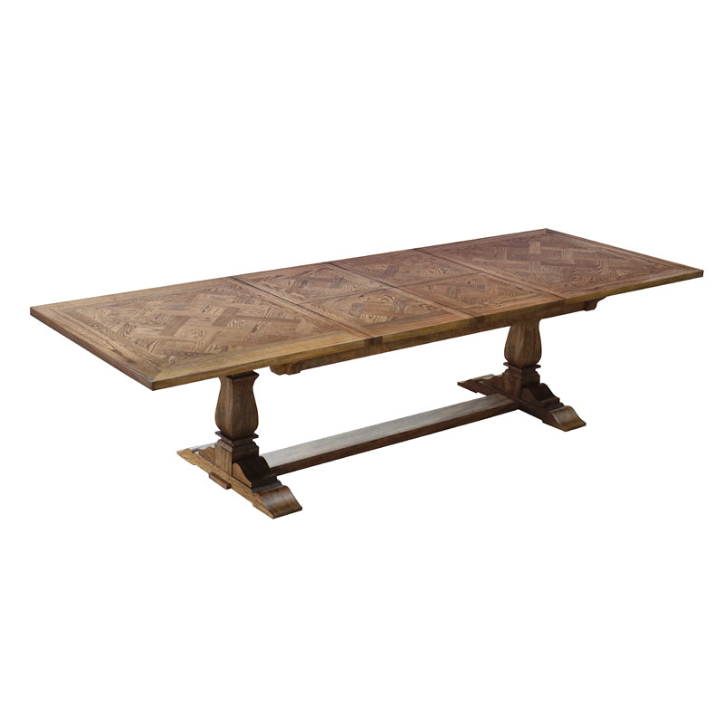 Deauville Extension Dining Table 210-310cm - Provincial Oak Parquetry