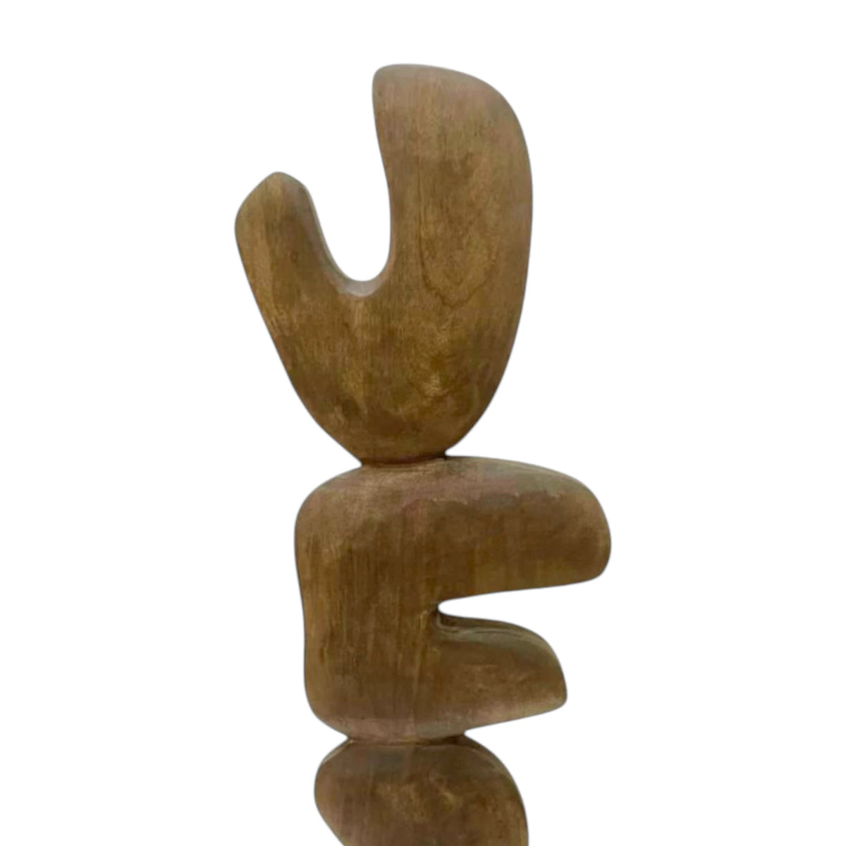 Balance Sculpture on Base - Espresso