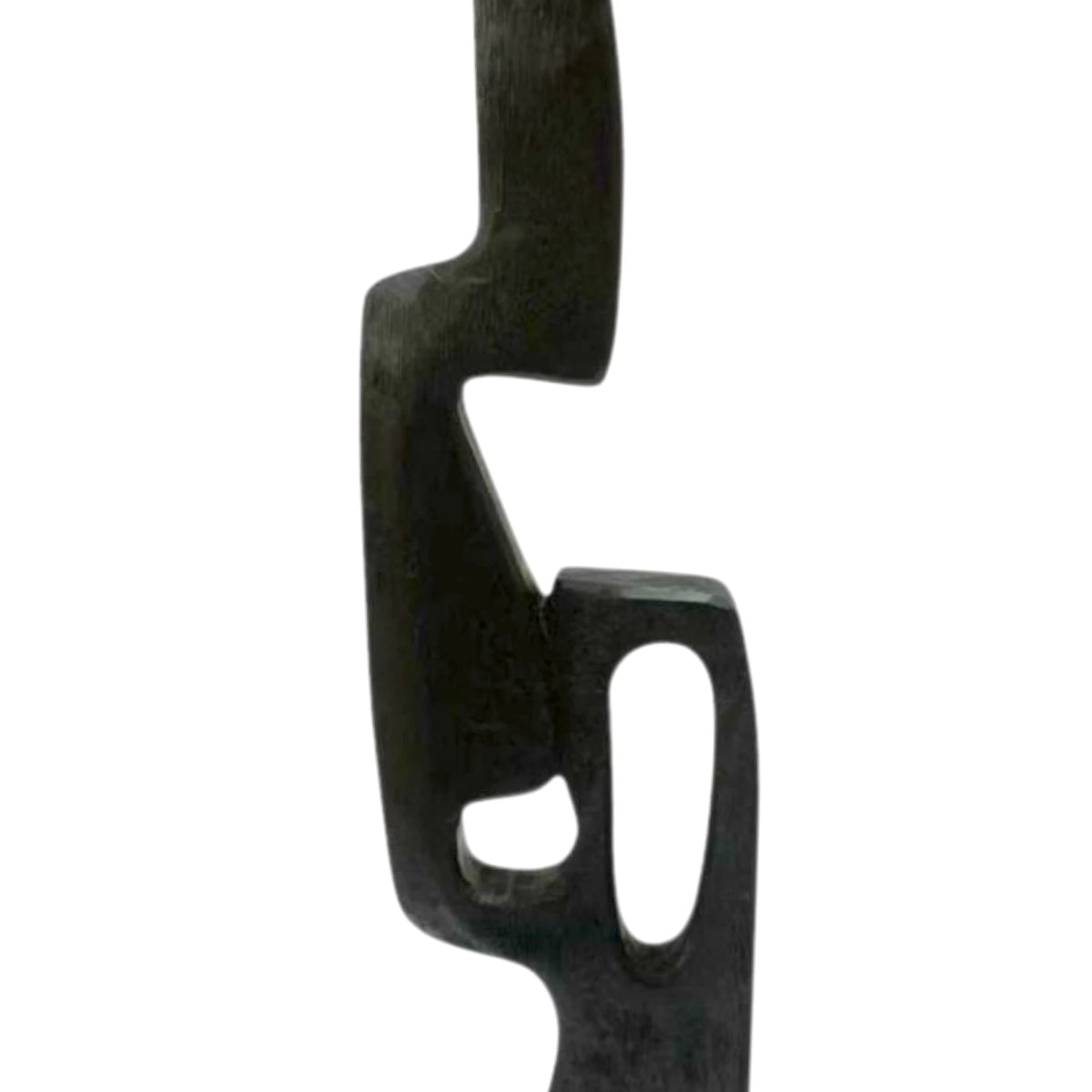Fluid Sculpture on Base - Black